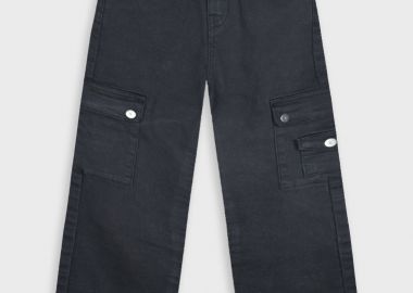 Παντελόνι cargo | ΜΑΥΡΟ - Energiers - 